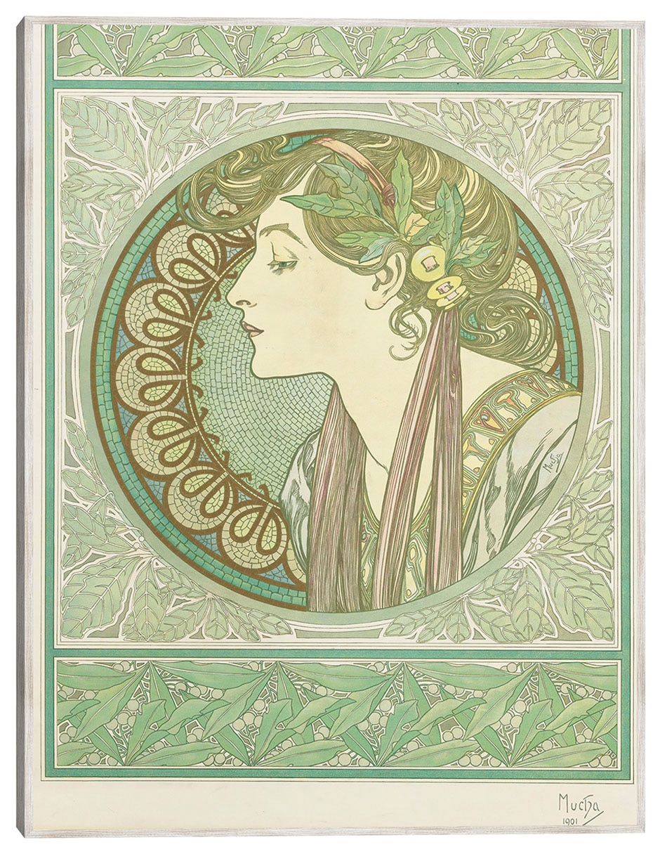 Cuadro decorativo Laurel (1901) técnica mixta Gente Cuadro decorativo Laurel (1901) técnica mixta Gente