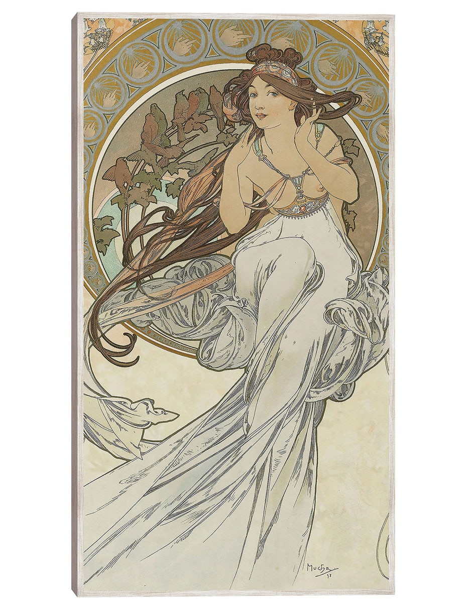 Cuadro decorativo Las Artes 1 (1898) técnica mixta Gente Cuadro decorativo Las Artes 1 (1898) técnica mixta Gente