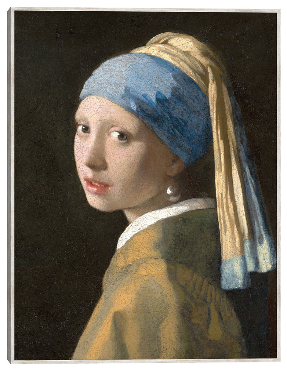 Cuadro decorativo La Muchacha Del Pendiente de Perla (C. 1665) técnica mixta Gente Cuadro decorativo La Muchacha Del Pendiente de Perla (C. 1665) técnica mixta Gente
