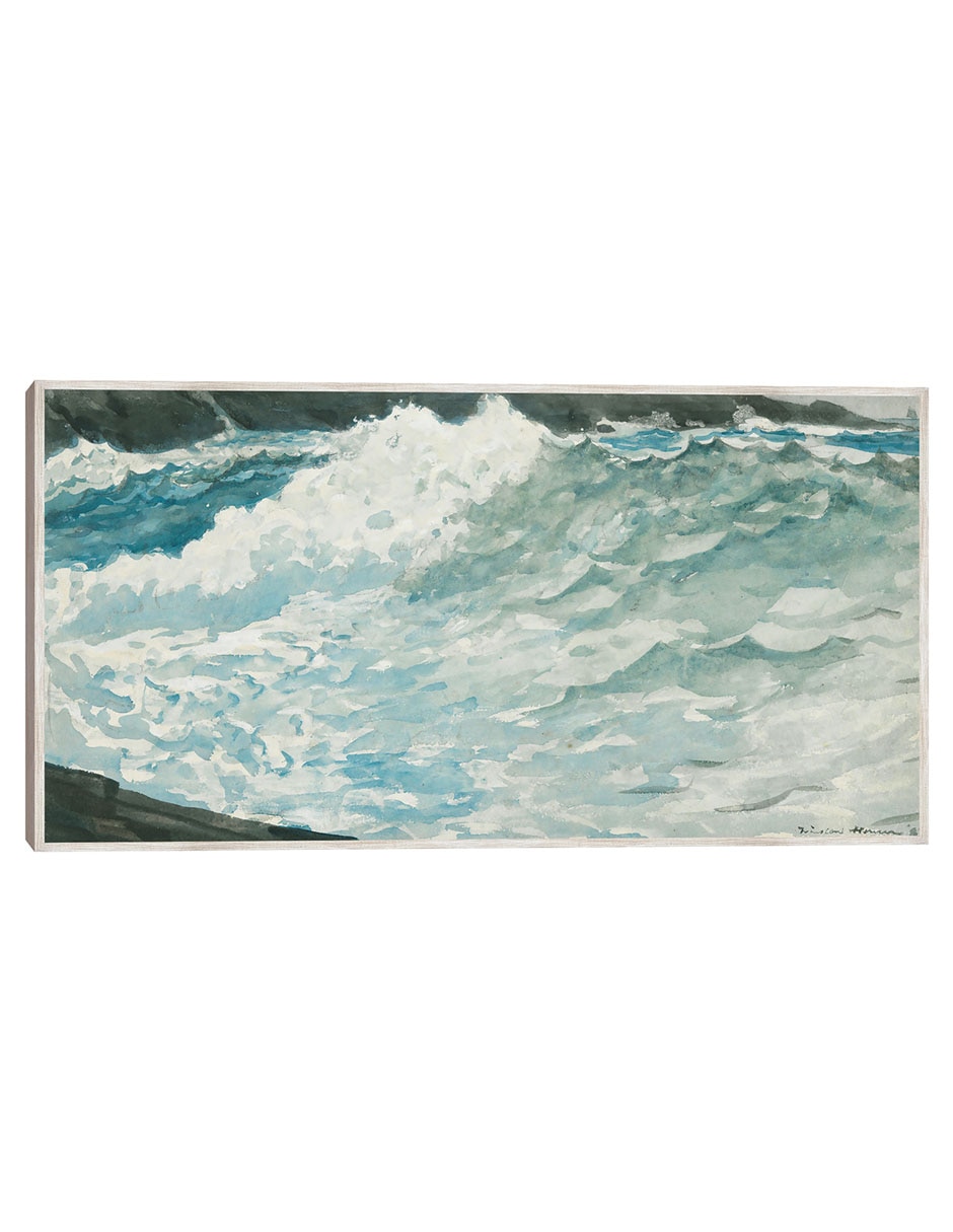 Cuadro decorativo Surf, Cuello De Prout (1883) técnica mixta Océanos Cuadro decorativo Surf, Cuello De Prout (1883) técnica mixta Océanos