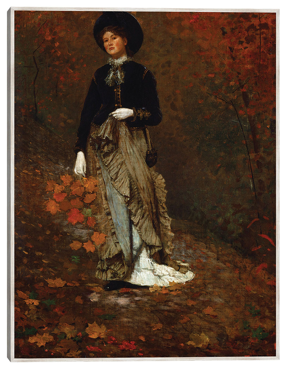 Cuadro decorativo Otoño (1877) técnica mixta Gente
