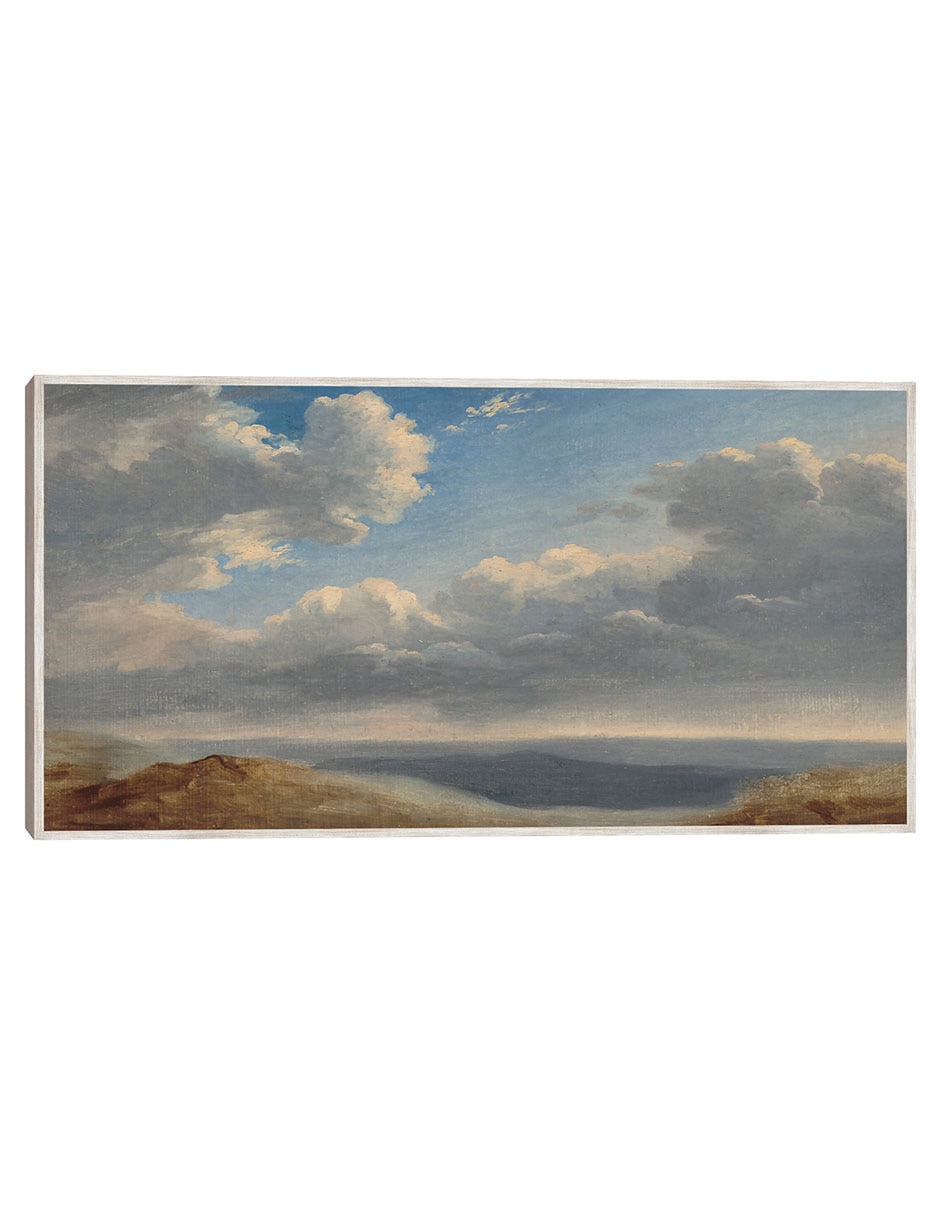 Cuadro decorativo Estudio De Las Nubes Sobre La Campaña Romana técnica mixta Nubes Cuadro decorativo Estudio De Las Nubes Sobre La Campaña Romana técnica mixta Nubes