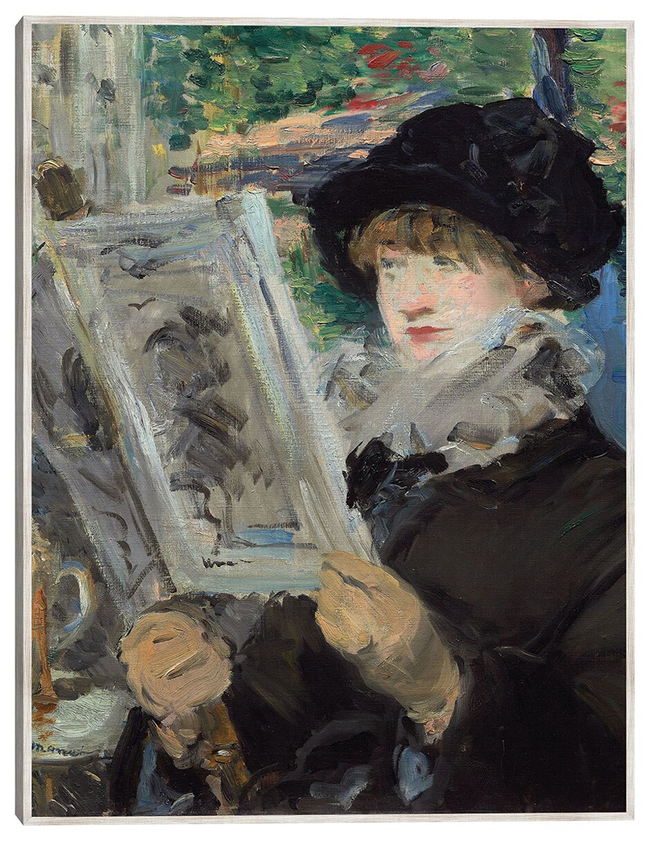 Cuadro decorativo Mujer Leyendo (1880) técnica mixta Gente Cuadro decorativo Mujer Leyendo (1880) técnica mixta Gente