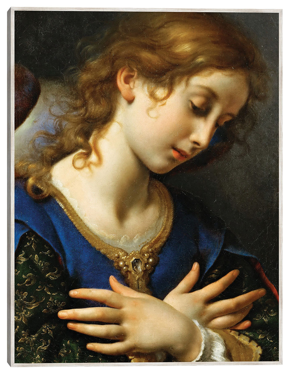 Cuadro decorativo El Ángel de La Anunciación (C.1653) técnica mixta Ángeles