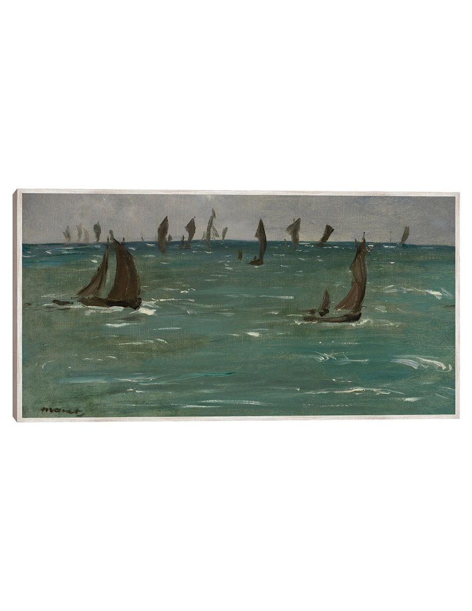 Cuadro decorativo Barcos En Berck-Sur-Mer (1873) técnica mixta Navegación Cuadro decorativo Barcos En Berck-Sur-Mer (1873) técnica mixta Navegación