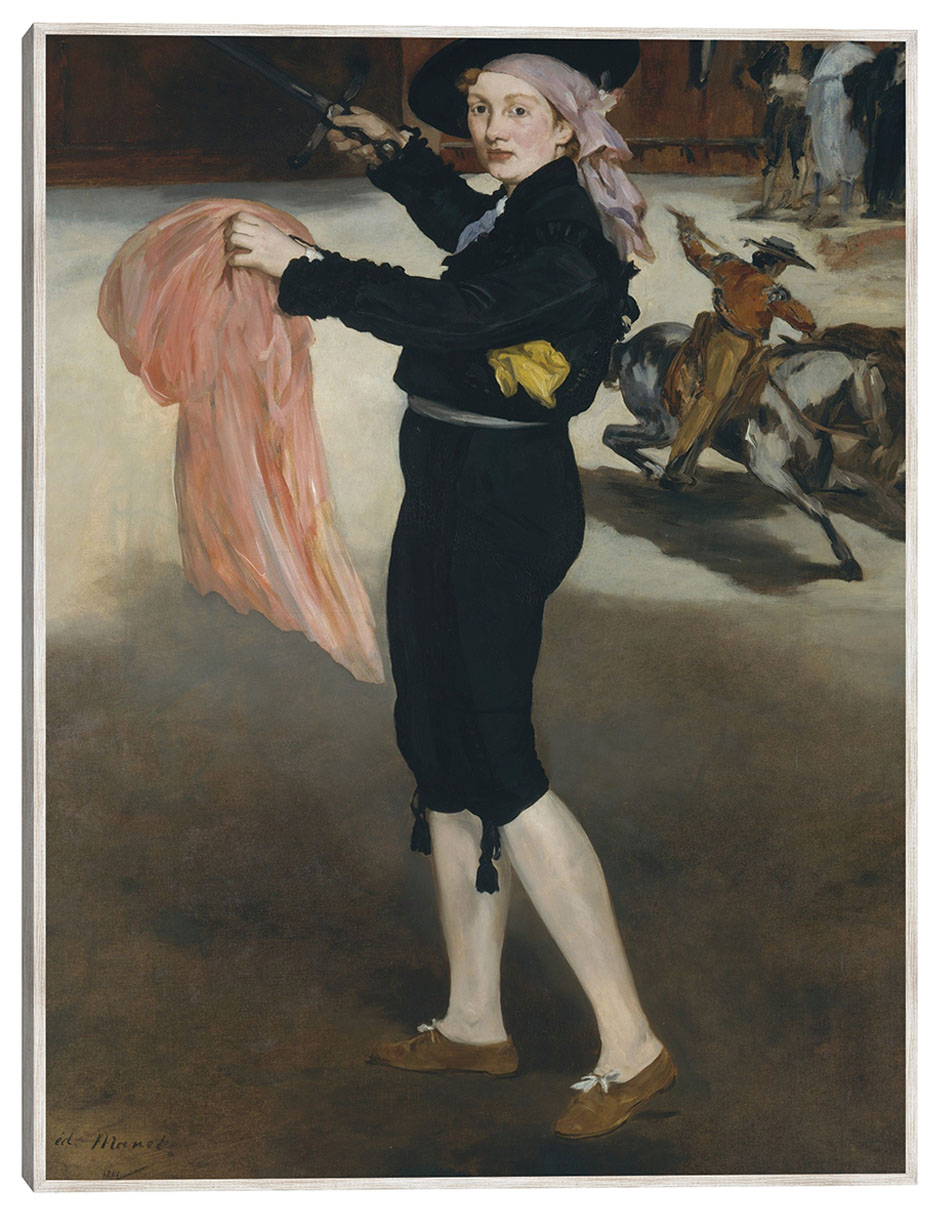 Cuadro decorativo Señorita V. . . Con El Traje de Espada (1862) técnica mixta Gente Cuadro decorativo Señorita V. . . Con El Traje de Espada (1862) técnica mixta Gente
