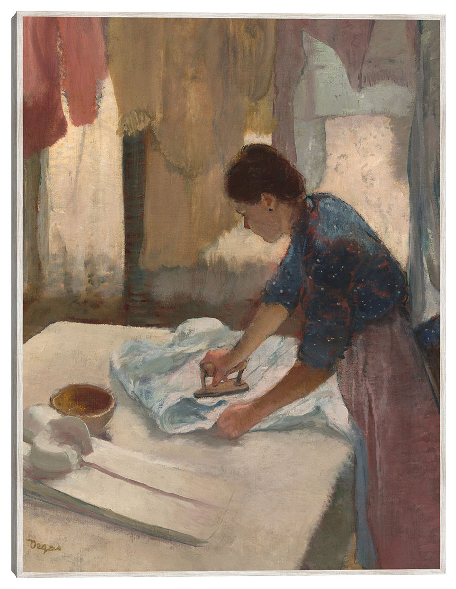 Cuadro decorativo Mujer Planchando (Nga.Gov) técnica mixta Gente Cuadro decorativo Mujer Planchando (Nga.Gov) técnica mixta Gente
