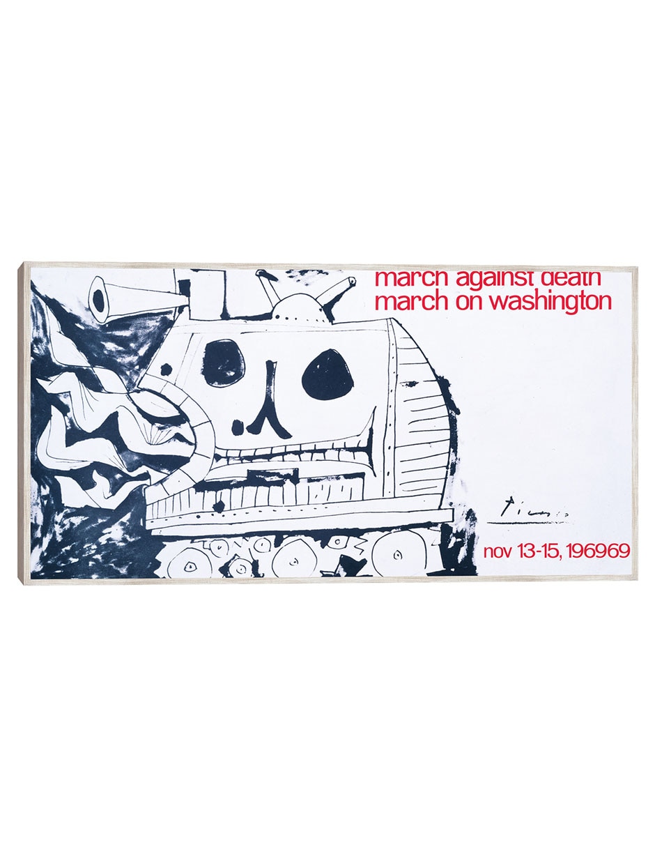 Cuadro decorativo Marcha Contra La Muerte, Marcha Sobre Washington, 13-15 De Noviembre De 1969 (1969) técnica mixta Publicidad Cuadro decorativo Marcha Contra La Muerte, Marcha Sobre Washington, 13-15 De Noviembre De 1969 (1969) técnica mixta Publicidad