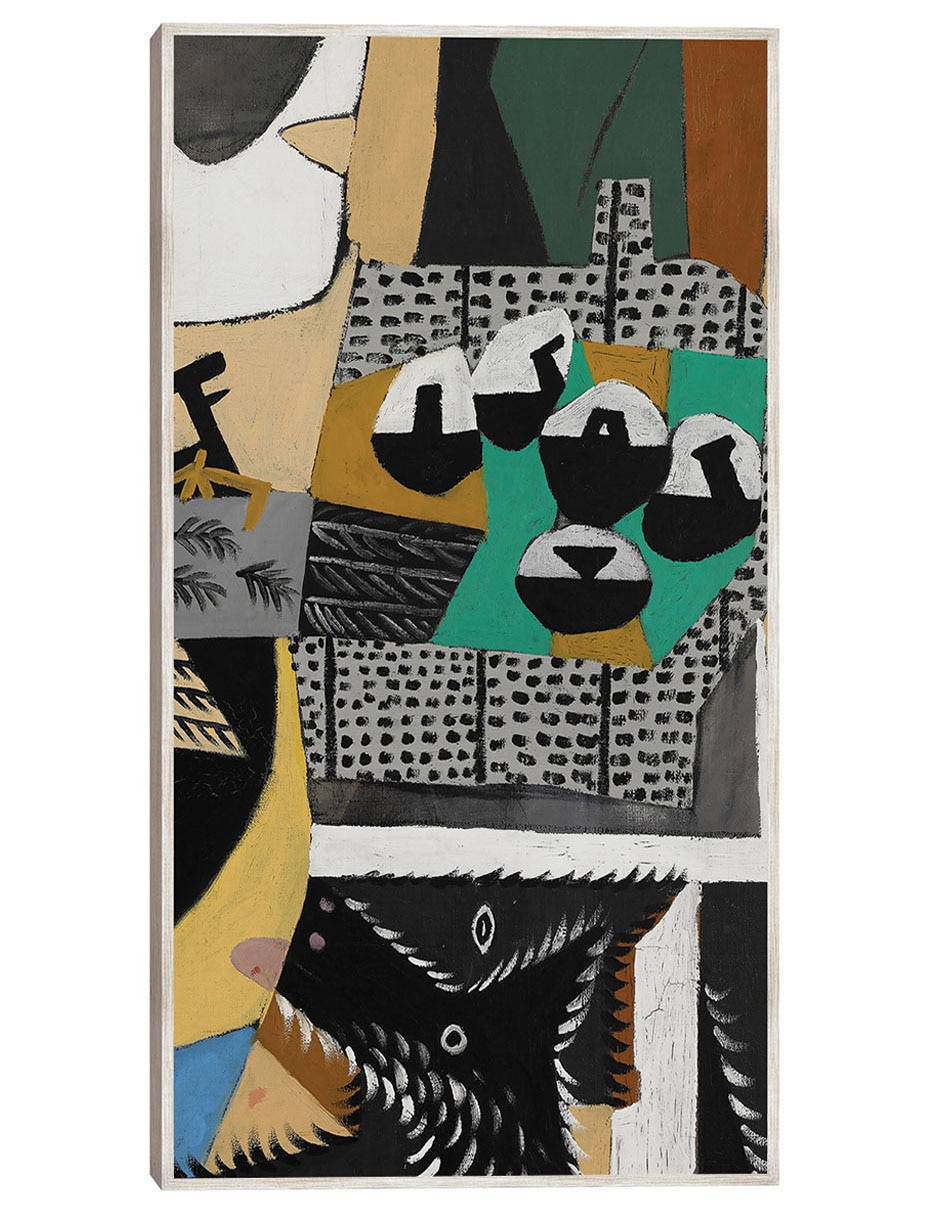 Cuadro decorativo Perro Y Gallo (1921) técnica mixta Colores Cuadro decorativo Perro Y Gallo (1921) técnica mixta Colores