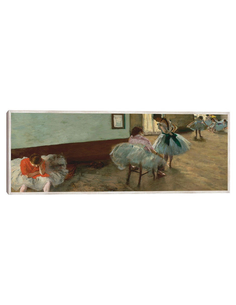 Cuadro decorativo La Lección de Danza, C. 1879 técnica mixta Gente Cuadro decorativo La Lección de Danza, C. 1879 técnica mixta Gente
