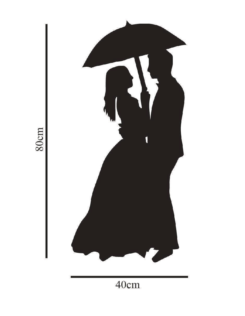 Cuadro decorativo Pareja bajo la Lluvia 5