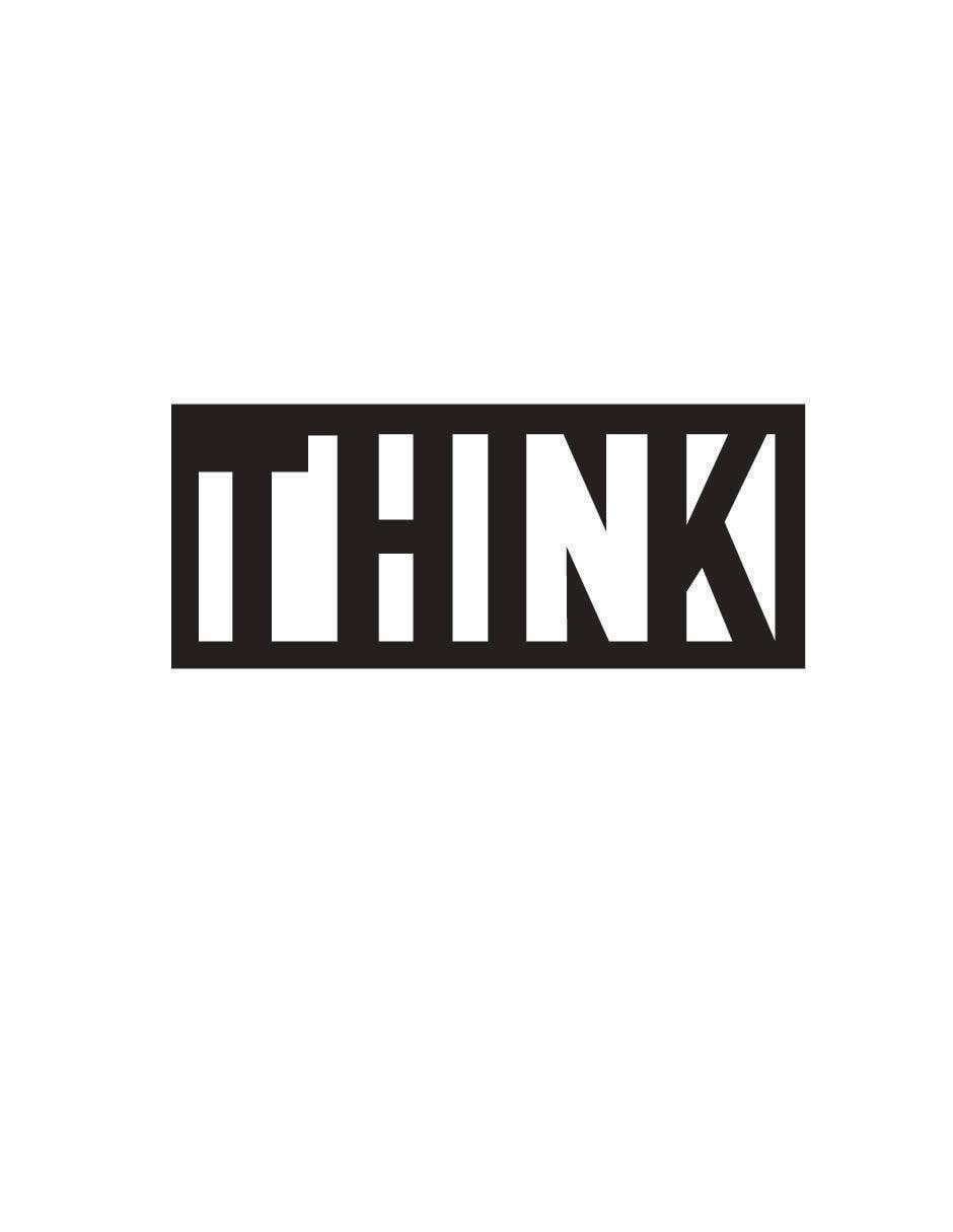 Cuadro decorativo Think