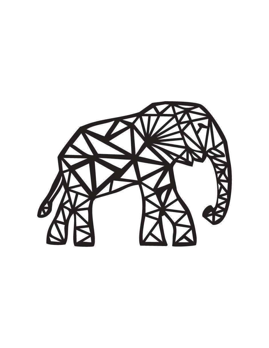Cuadro decorativo Elefante
