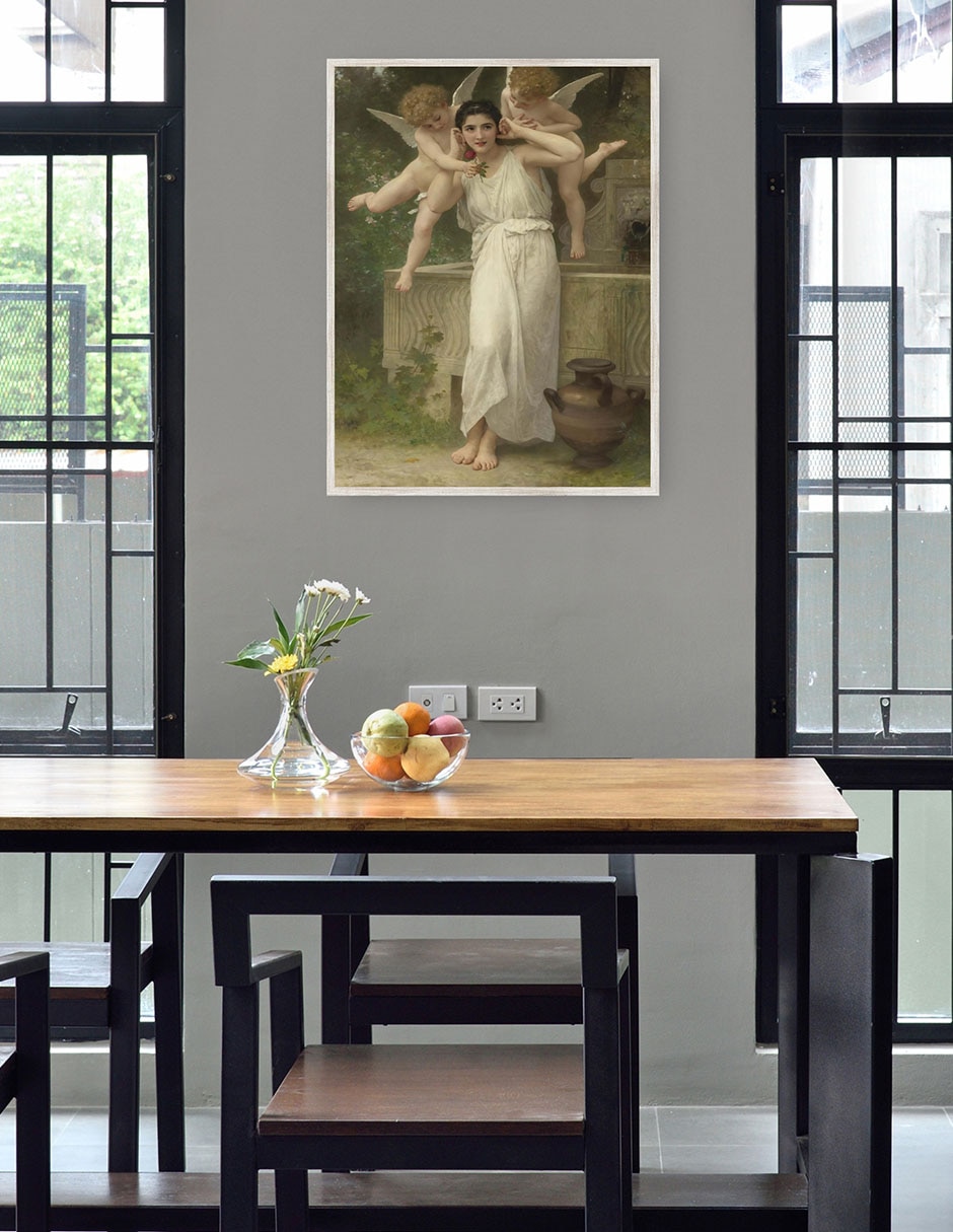 Cuadro decorativo Jeunesse técnica mixta Ángeles 4