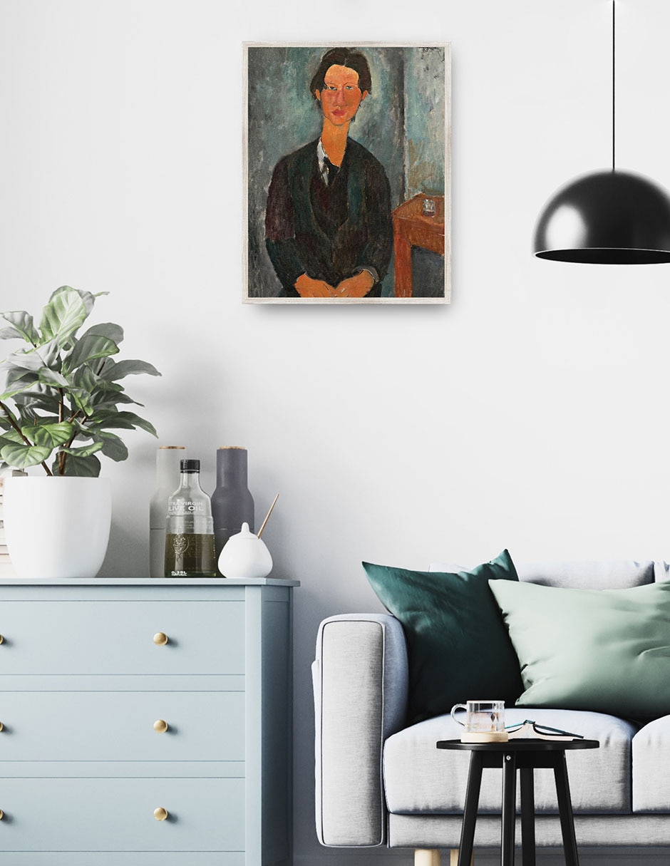 Cuadro decorativo Chaim Soutine técnica mixta Retratos 4