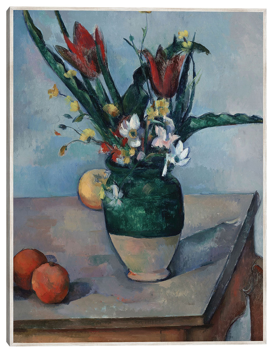 Cuadro decorativo El Jarrón de Tulipanes (C. 1890) técnica mixta Floreros Cuadro decorativo El Jarrón de Tulipanes (C. 1890) técnica mixta Floreros