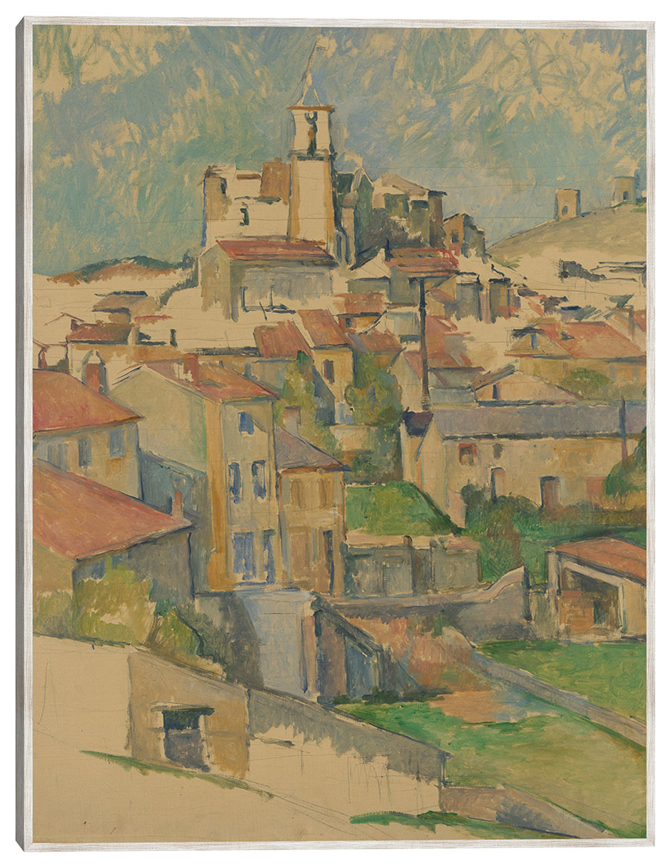 Cuadro decorativo Gardanne (1885-1886) técnica mixta Campos Cuadro decorativo Gardanne (1885-1886) técnica mixta Campos
