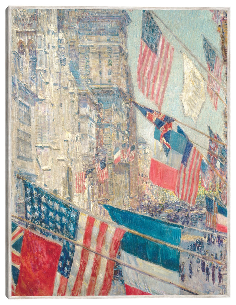 Cuadro decorativo Día de Los Aliados, Mayo de 1917, 1917 técnica mixta Patriotismo