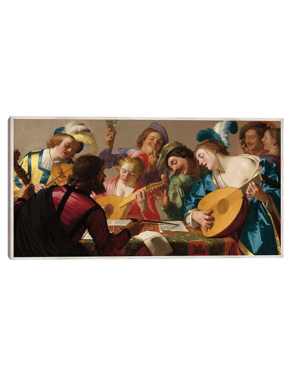 Cuadro decorativo El Concierto técnica mixta Música