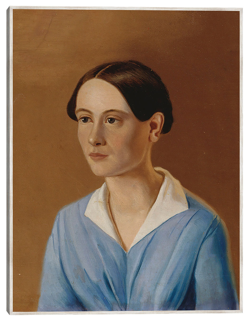 Cuadro decorativo Ana María Fabricio (1849) técnica mixta Retratos