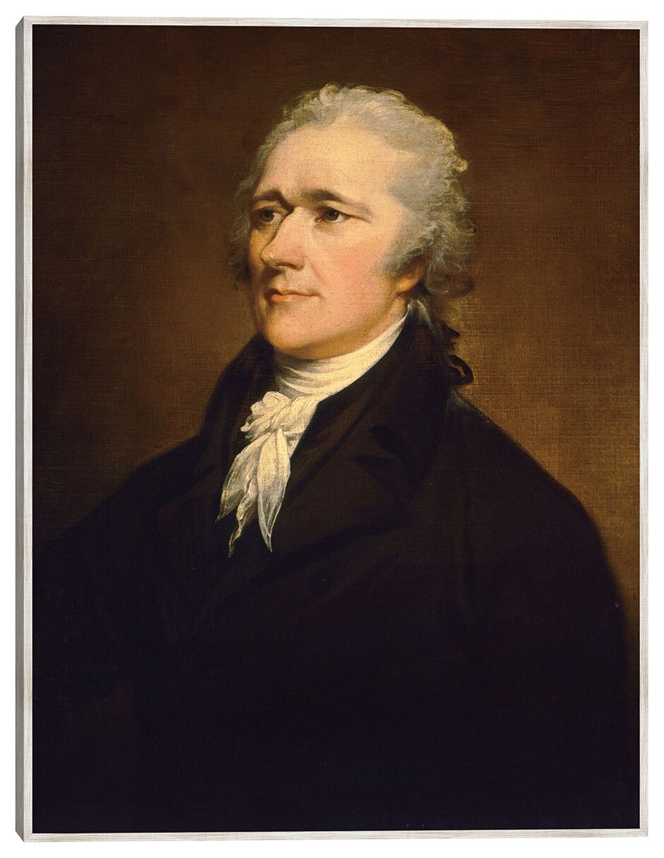 Cuadro decorativo Alejandro Hamilton, C. 1806 técnica mixta Retratos