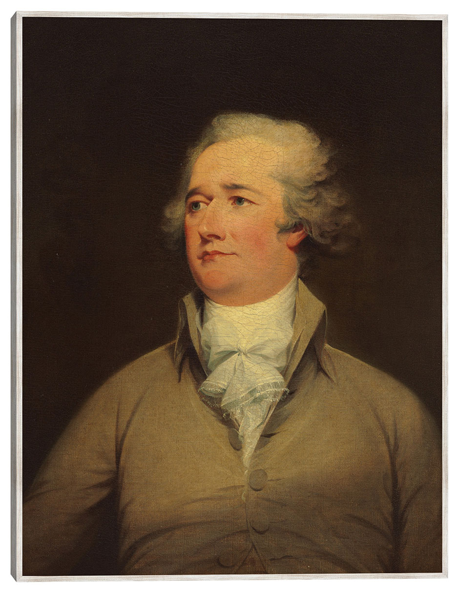 Cuadro decorativo Alejandro Hamilton, C. 1792 técnica mixta Retratos 1