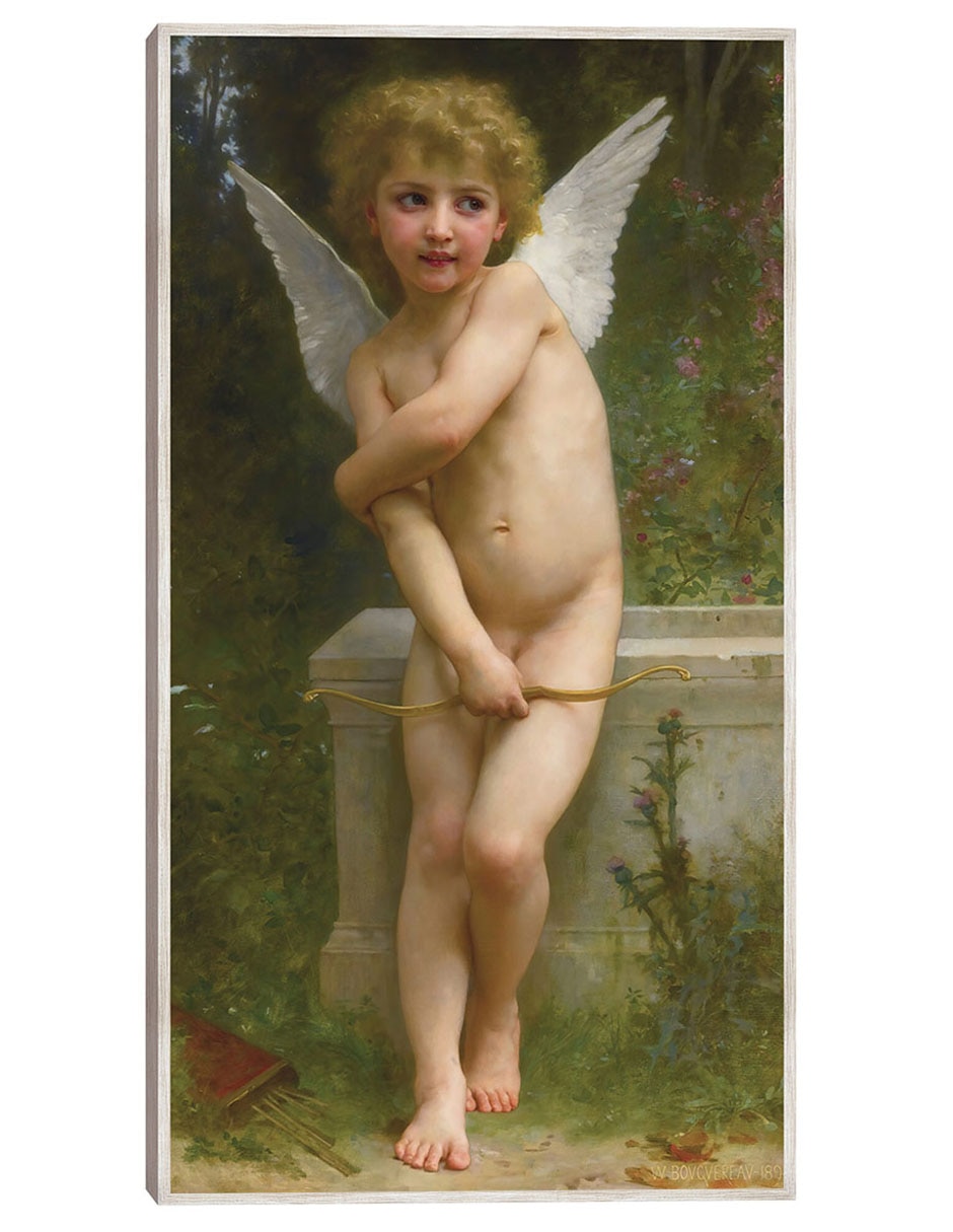 Cuadro decorativo Amor Picado (1894) técnica mixta Ángeles Cuadro decorativo Amor Picado (1894) técnica mixta Ángeles