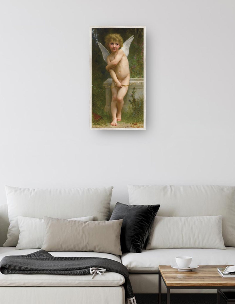 Cuadro decorativo Amor Picado (1894) técnica mixta Ángeles 4