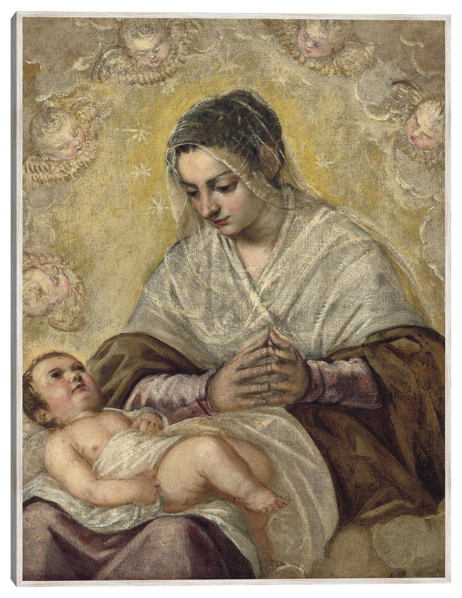 Cuadro decorativo La Virgen de Las Estrellas (C. 1575-1585) técnica mixta Vírgenes