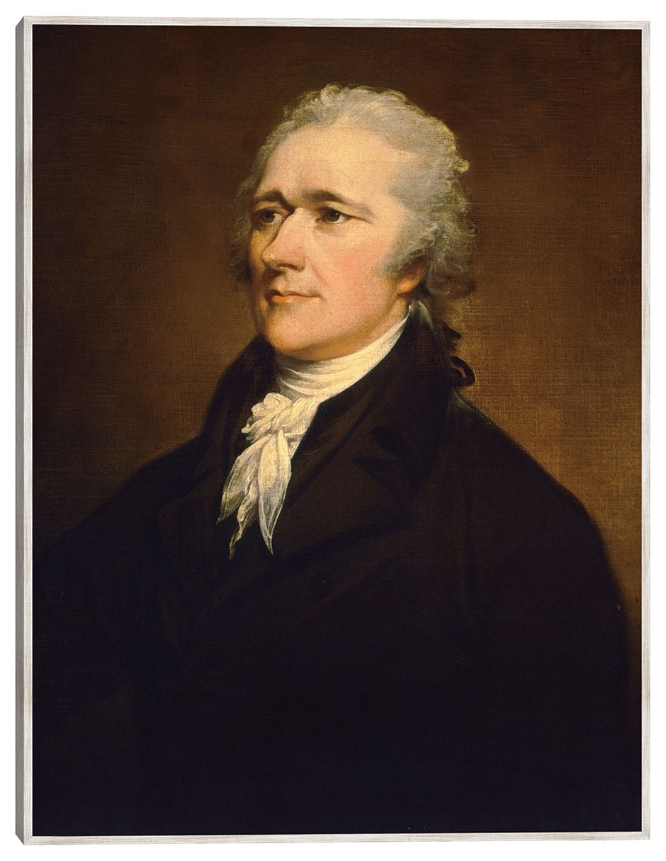 Cuadro decorativo Alejandro Hamilton, C. 1806 técnica mixta Retratos Cuadro decorativo Alejandro Hamilton, C. 1806 técnica mixta Retratos