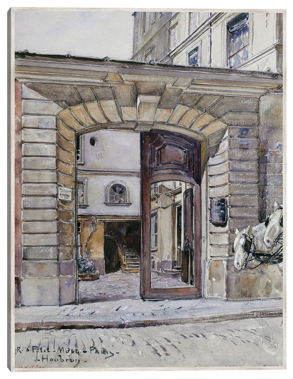 Cuadro decorativo 27, Calle Del Petit-Musc. París (1895 – 1905) técnica mixta Lugares Cuadro decorativo 27, Calle Del Petit-Musc. París (1895 – 1905) técnica mixta Lugares