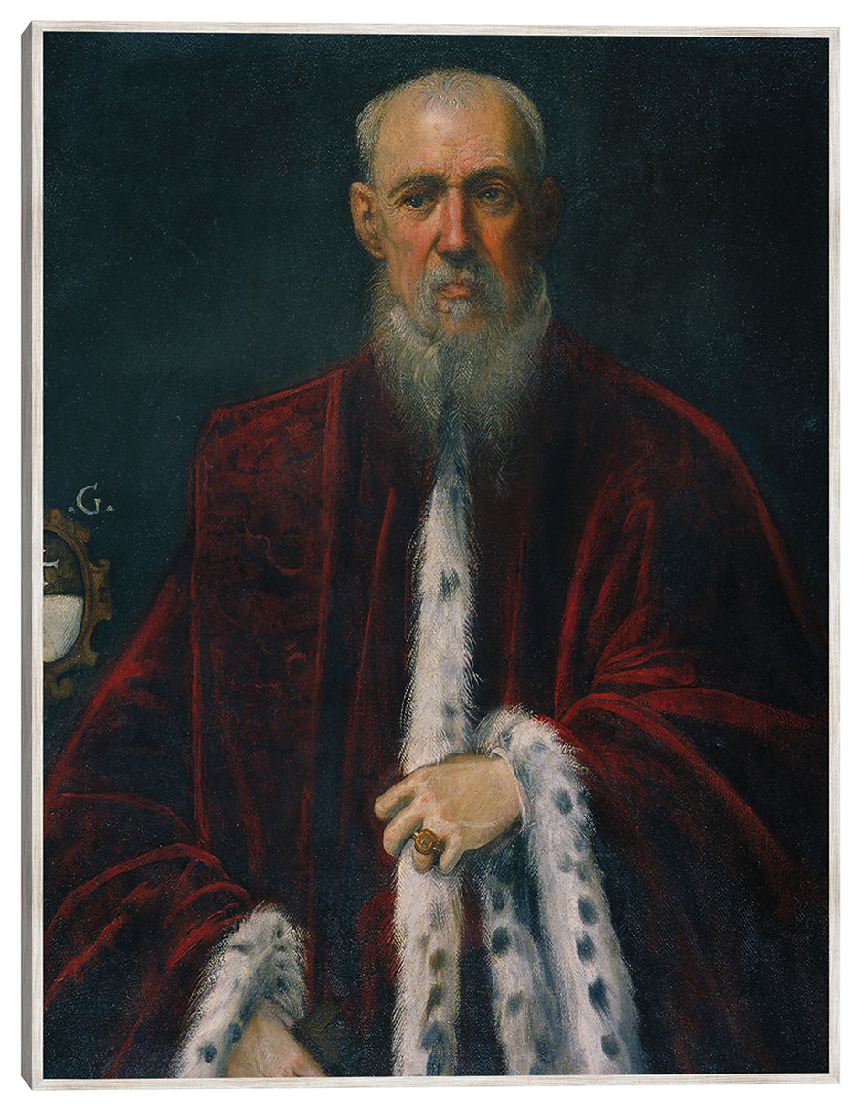 Cuadro decorativo Retrato Del Procurador Alessandro Gritti (De 1581 A 1582) técnica mixta Retratos