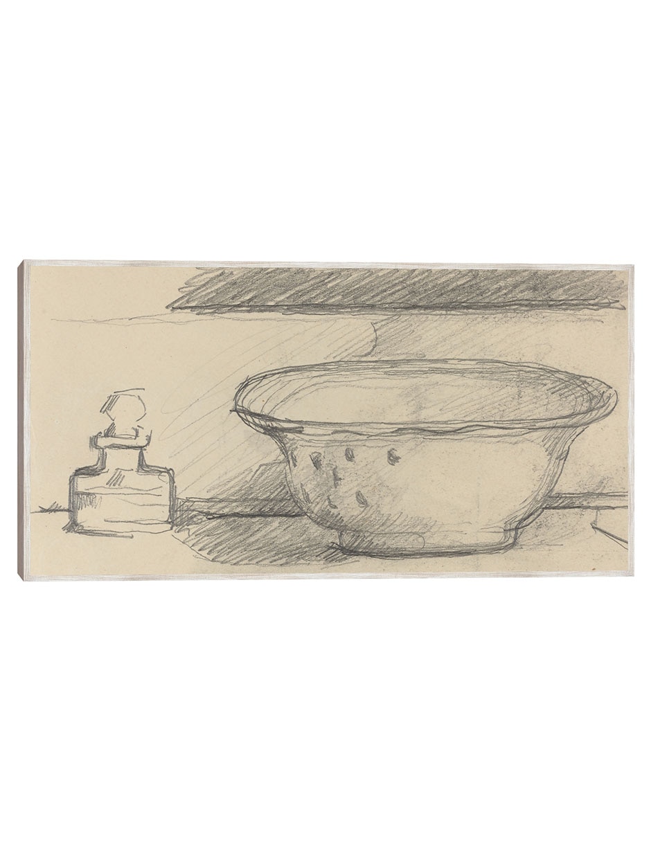 Cuadro decorativo Lavabo y Frasco Aromático (Anverso) (1877-1881) técnica mixta Bocetos