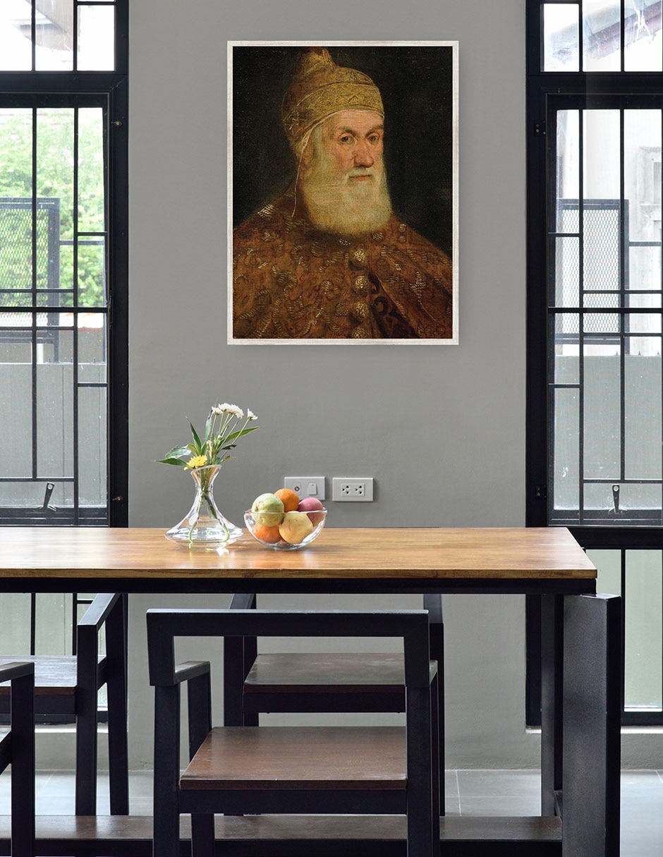 Cuadro decorativo Retrato Del Dux Girolamo Priuli técnica mixta Retratos 4