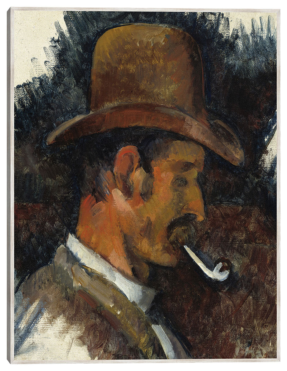 Cuadro decorativo Hombre Con Pipa (1892-1896) técnica mixta Retratos