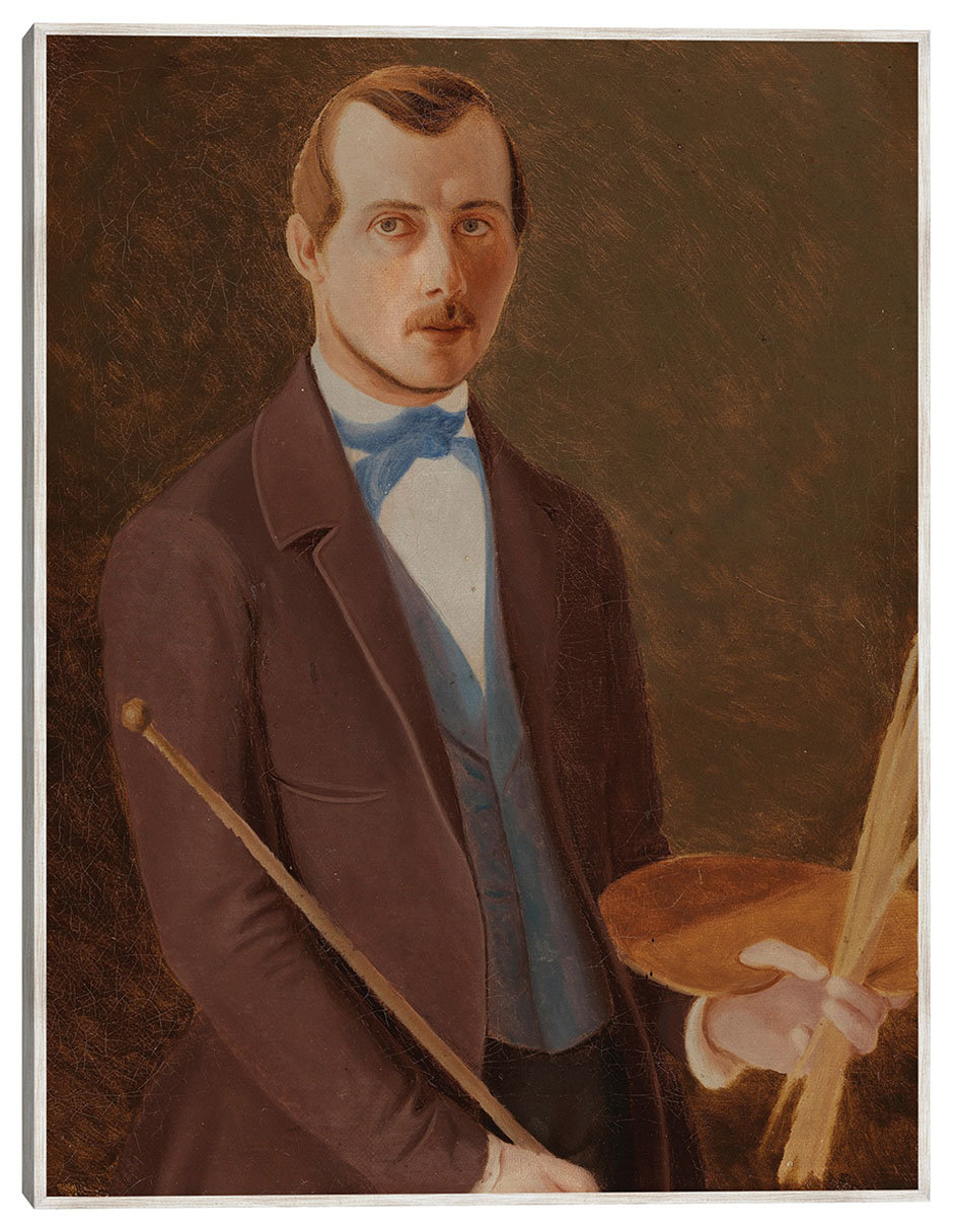 Cuadro decorativo Autorretrato (1849 - 1852) técnica mixta Retratos