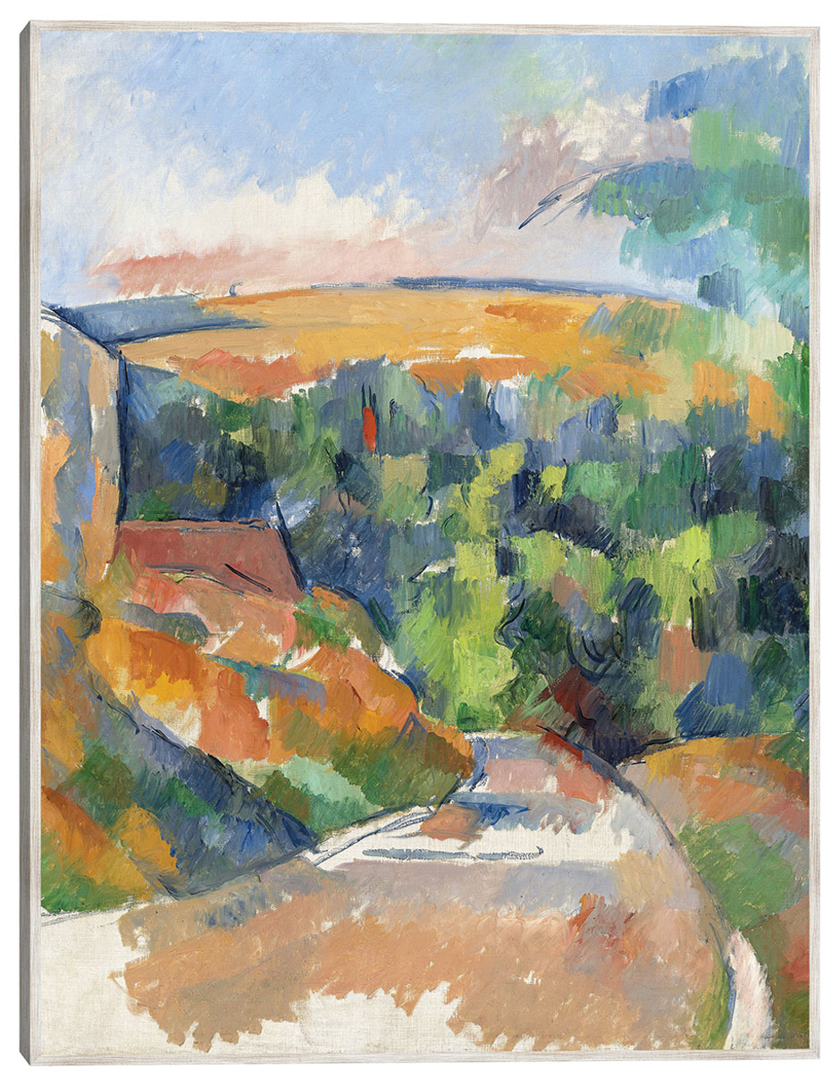 Cuadro decorativo La Curva Del Camino (1900-1906) técnica mixta Caminos Cuadro decorativo La Curva Del Camino (1900-1906) técnica mixta Caminos
