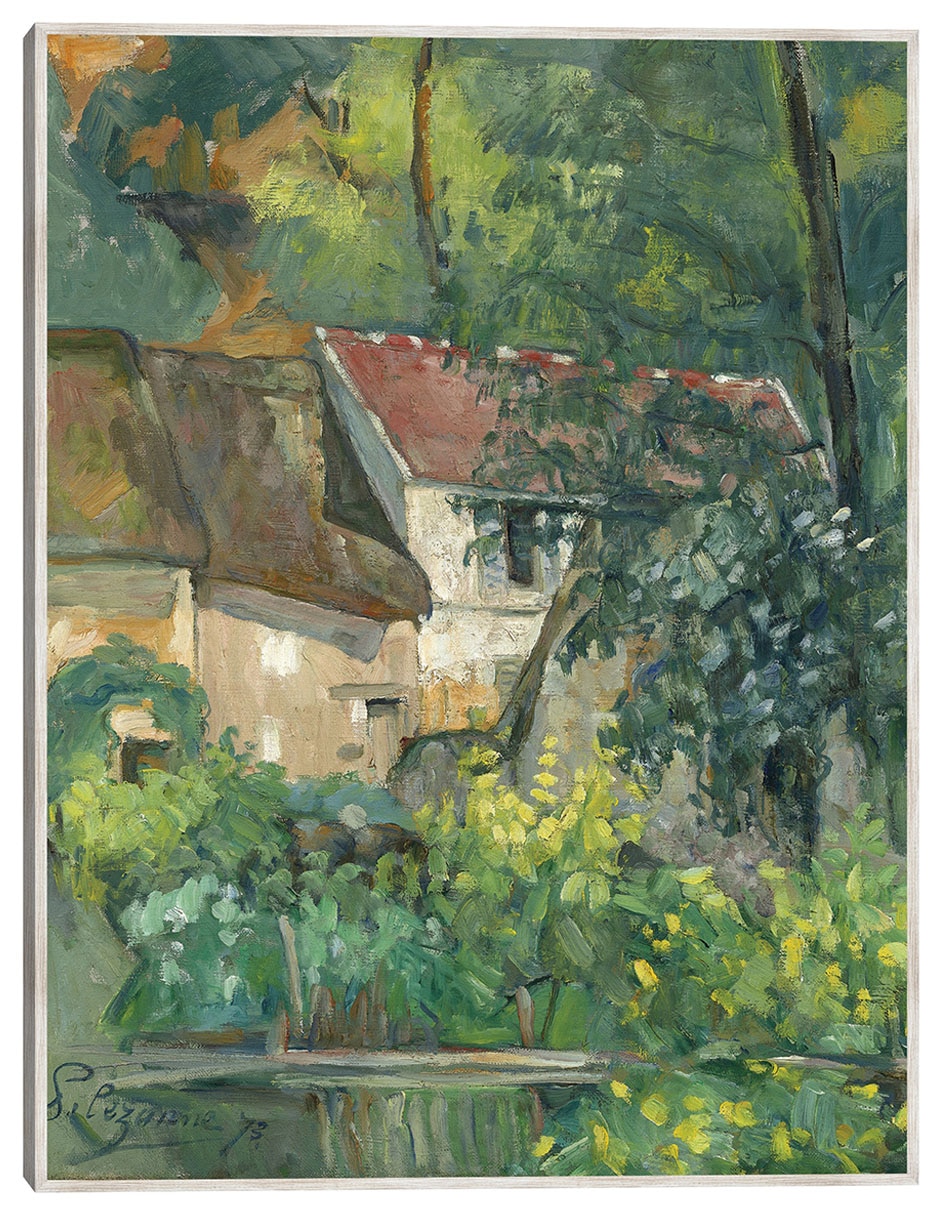 Cuadro decorativo Casa Del Padre Lacroix (1873) técnica mixta Lagos Cuadro decorativo Casa Del Padre Lacroix (1873) técnica mixta Lagos