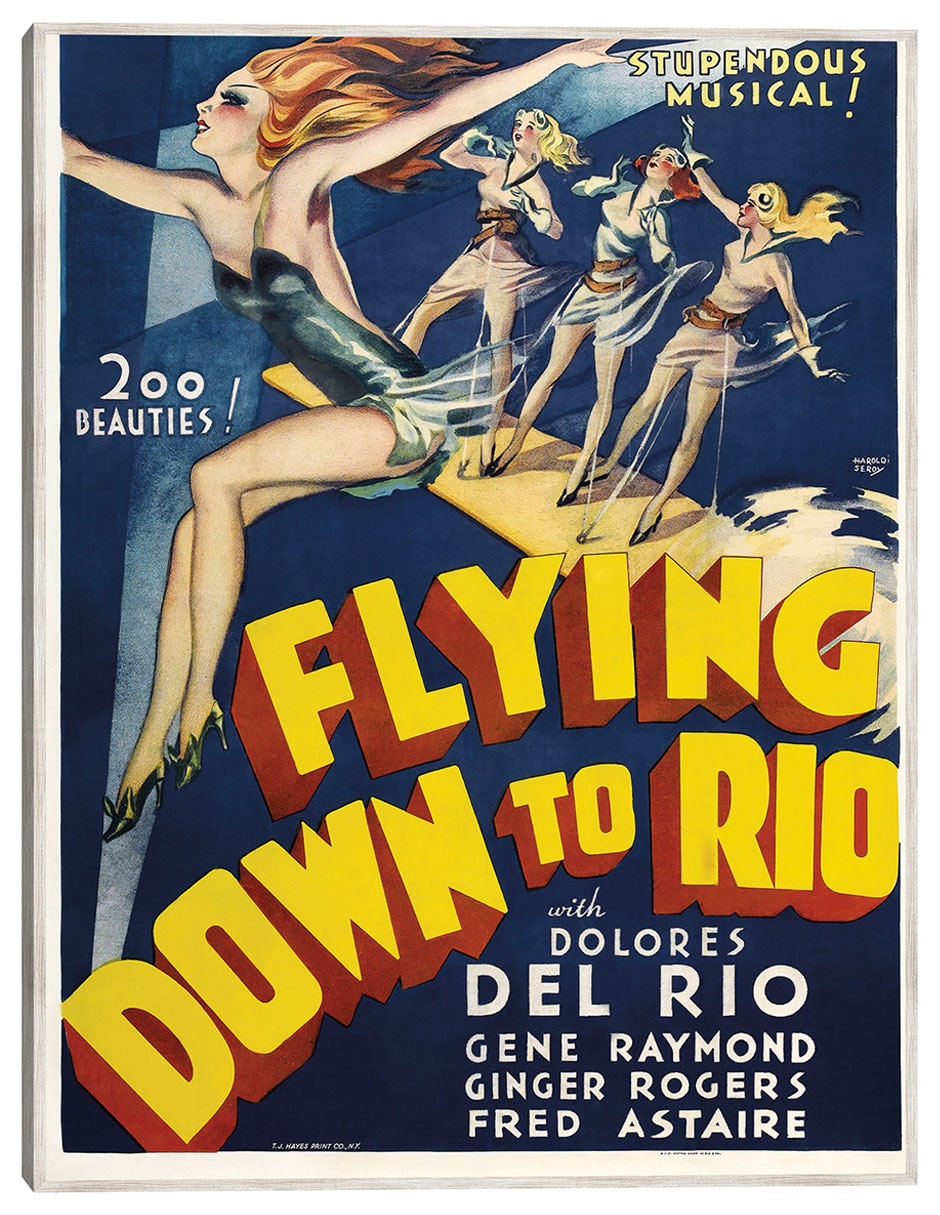 Cuadro decorativo Volando Hacia Río [Restaurado] técnica mixta Publicidad