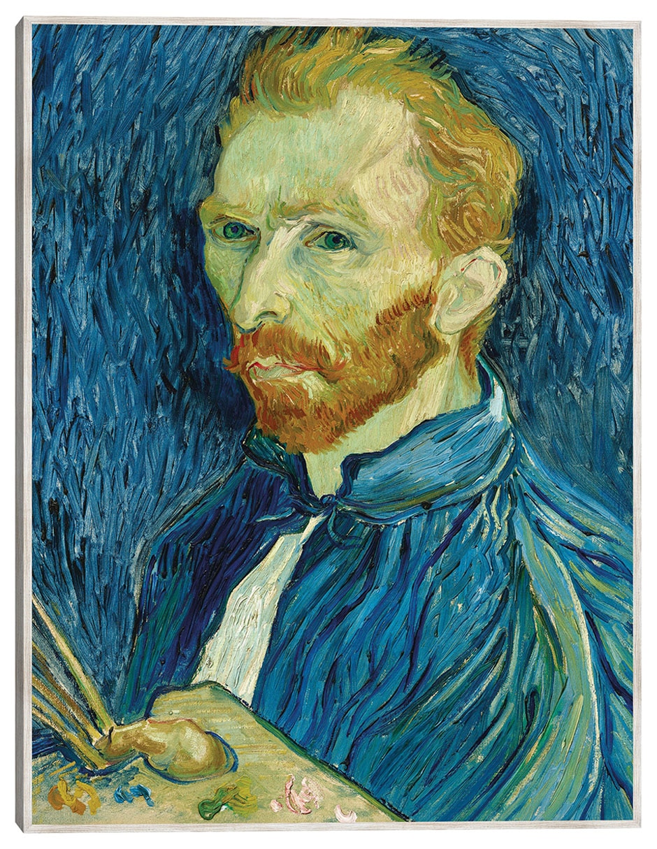 Cuadro decorativo Autorretrato 1889 técnica mixta Retratos Cuadro decorativo Autorretrato 1889 técnica mixta Retratos