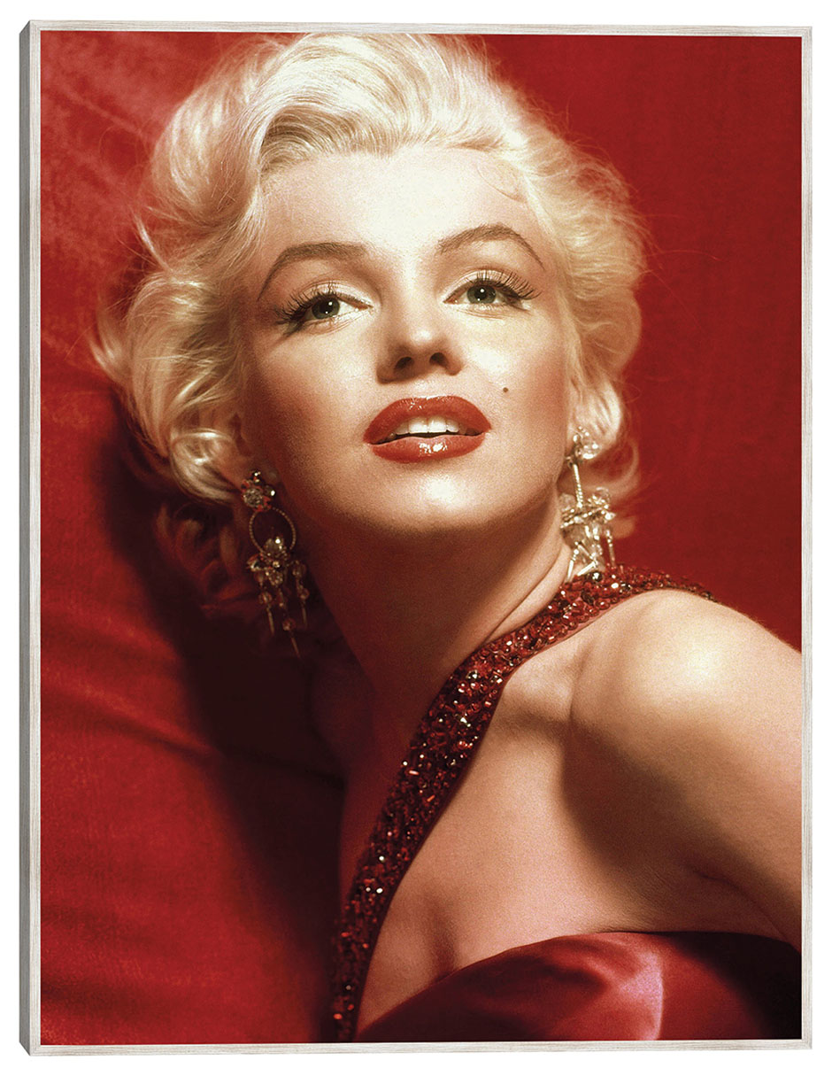 Cuadro decorativo Marilyn Monroe, Cómo Casarse Con Un Millonario técnica mixta Gente