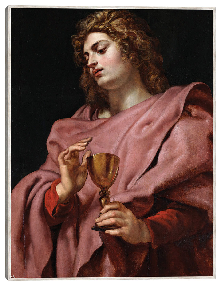 Cuadro decorativo San Juan Evangelista (1610-12) técnica mixta Figuras Celestiales