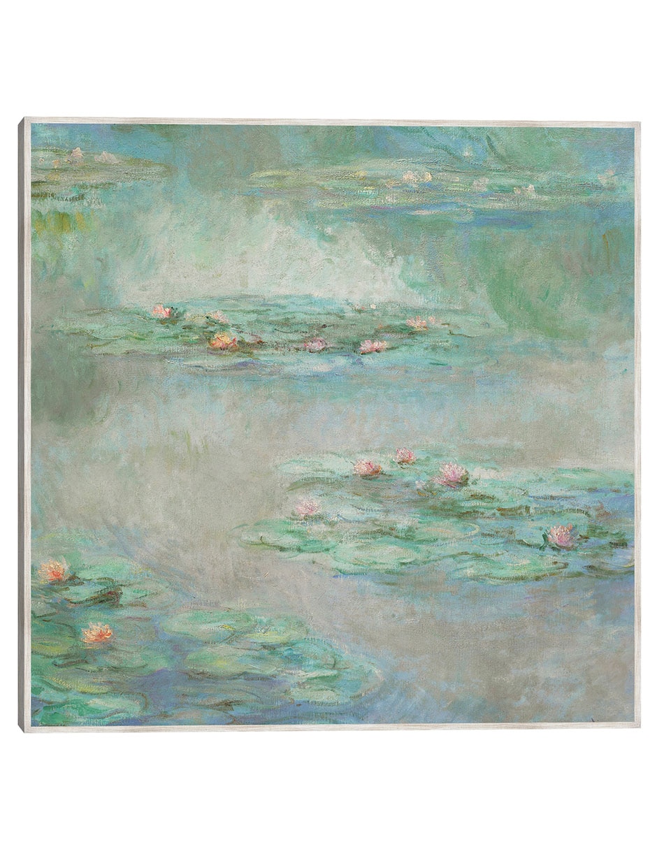 Cuadro decorativo Lirios De Agua técnica mixta Lagos Cuadro decorativo Lirios De Agua técnica mixta Lagos