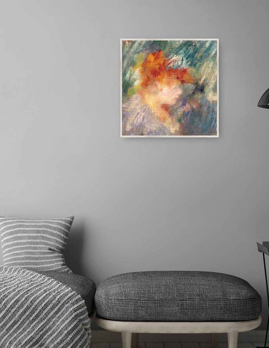 Cuadro decorativo Juana Samary técnica mixta Siluetas 4