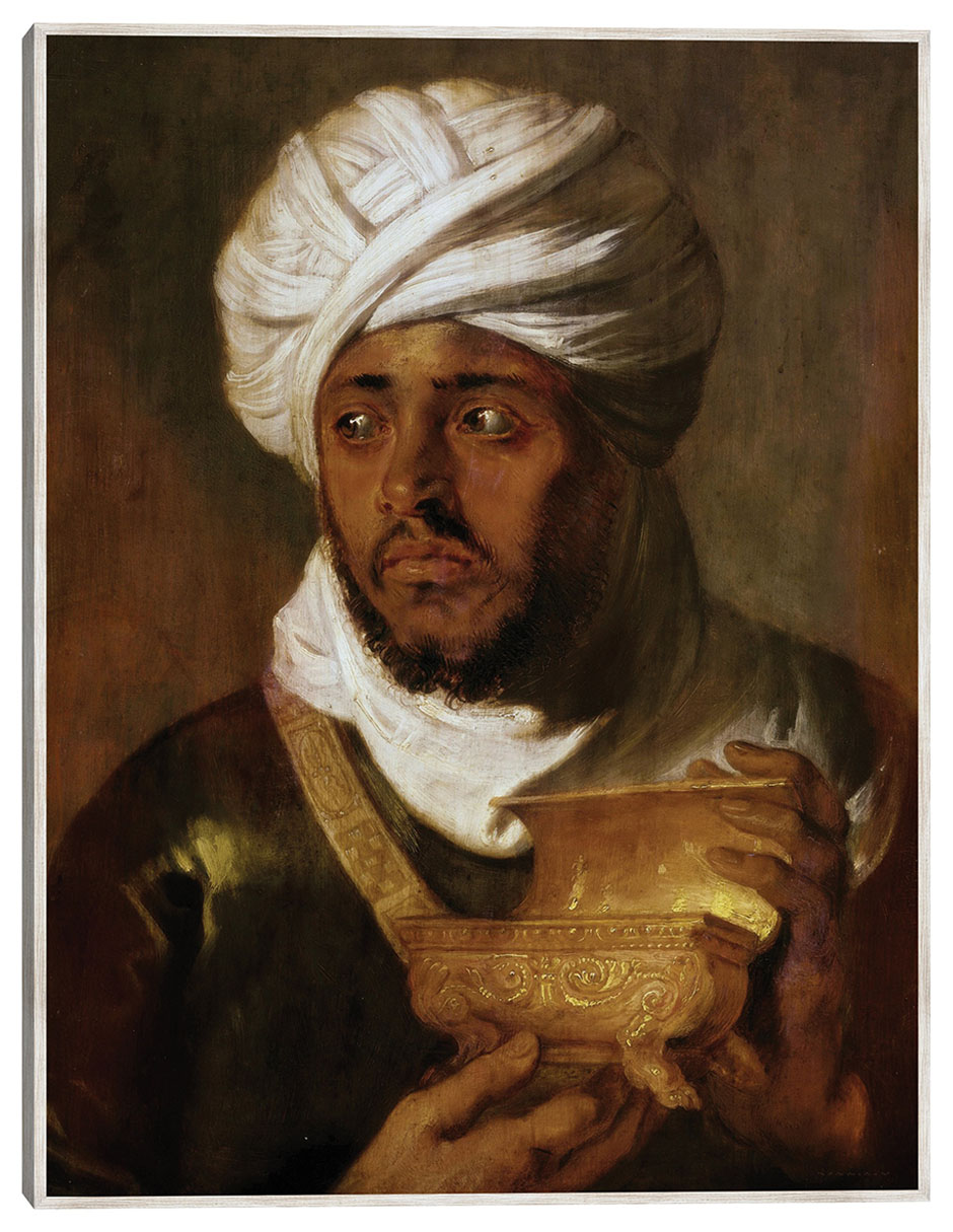 Cuadro decorativo El Rey Moro (Hacia 1618) técnica mixta Retratos Cuadro decorativo El Rey Moro (Hacia 1618) técnica mixta Retratos