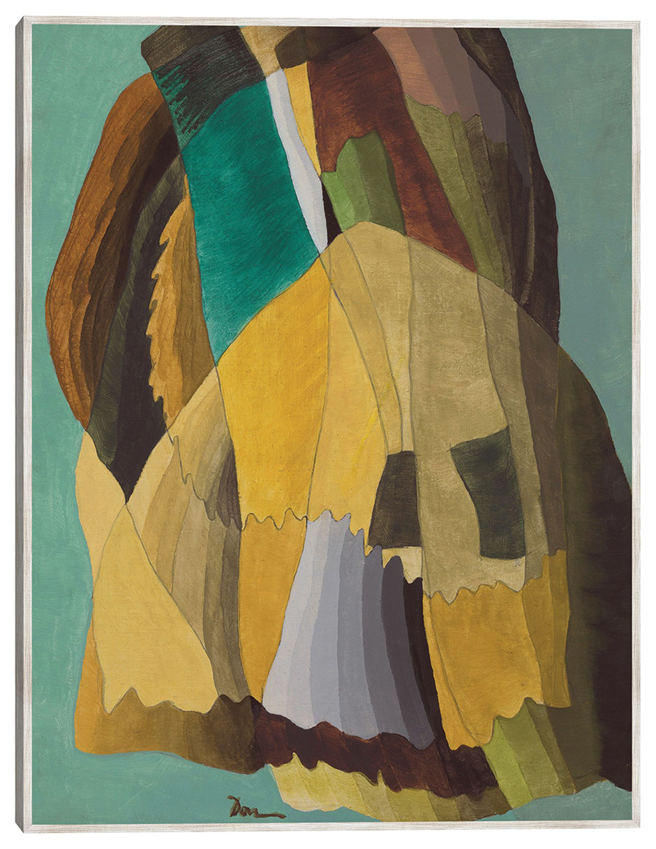 Cuadro decorativo Camino De La Costa (1942) técnica mixta Formas Cuadro decorativo Camino De La Costa (1942) técnica mixta Formas