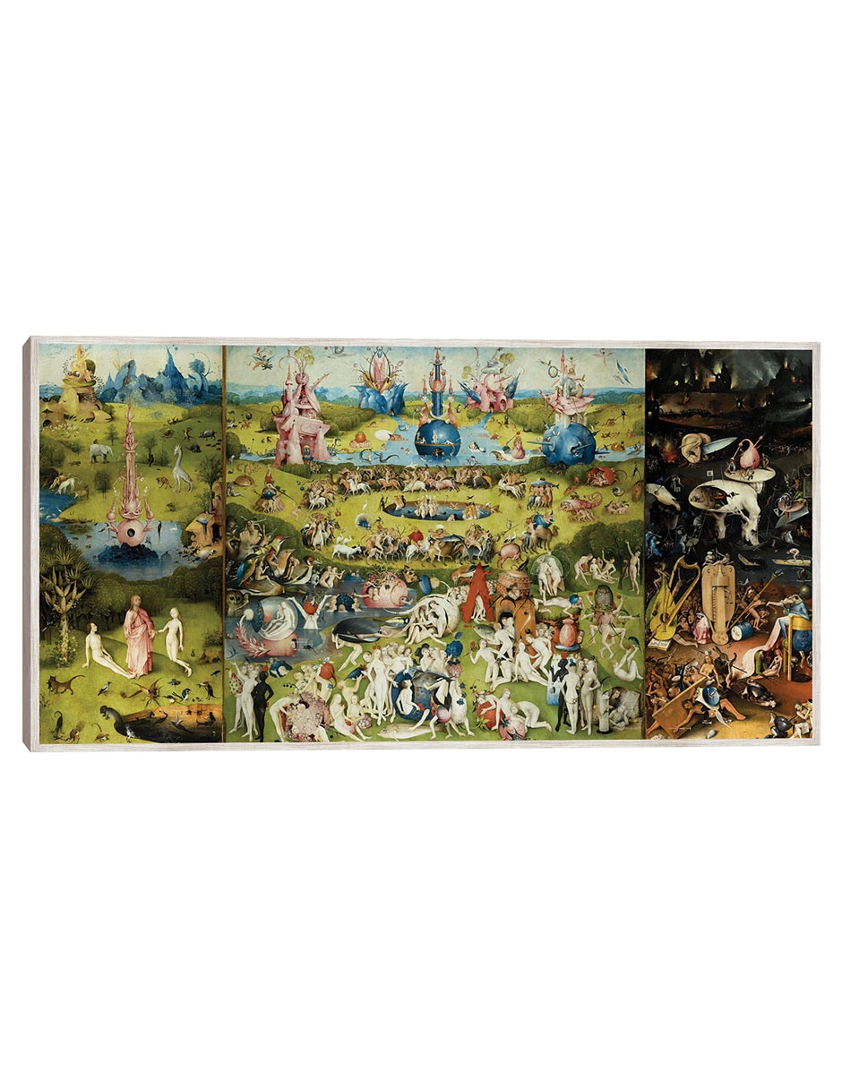 Cuadro decorativo El Jardín De Las Delicias 1504 técnica mixta Arte Cuadro decorativo El Jardín De Las Delicias 1504 técnica mixta Arte