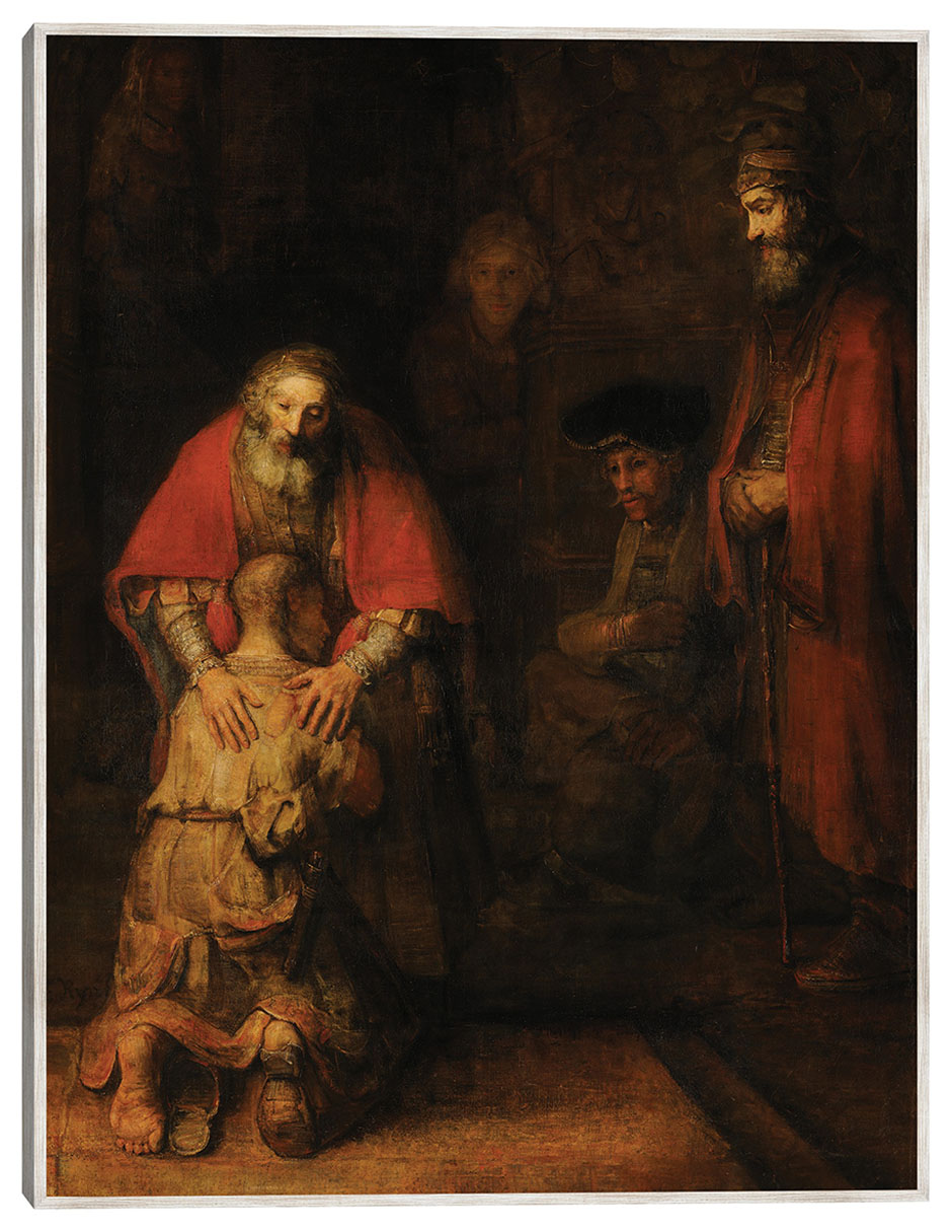 Cuadro decorativo El Regreso Del Hijo Pródigo técnica mixta Religión y Espiritualidad Cuadro decorativo El Regreso Del Hijo Pródigo técnica mixta Religión y Espiritualidad