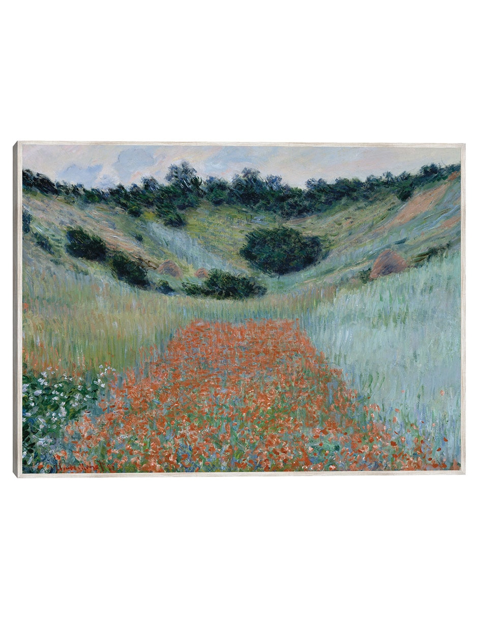 Cuadro decorativo Campo De Amapolas En Una Hondonada Cerca De Giverny (1885) técnica mixta Campos Cuadro decorativo Campo De Amapolas En Una Hondonada Cerca De Giverny (1885) técnica mixta Campos