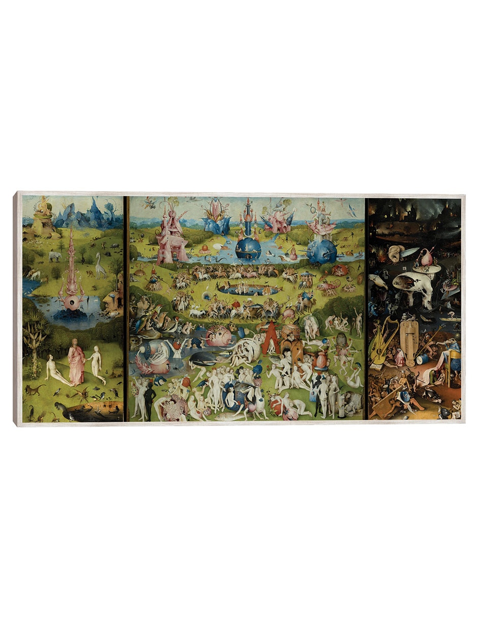 Cuadro decorativo El Jardín De Las Delicias 1504 técnica mixta Arte Cuadro decorativo El Jardín De Las Delicias 1504 técnica mixta Arte
